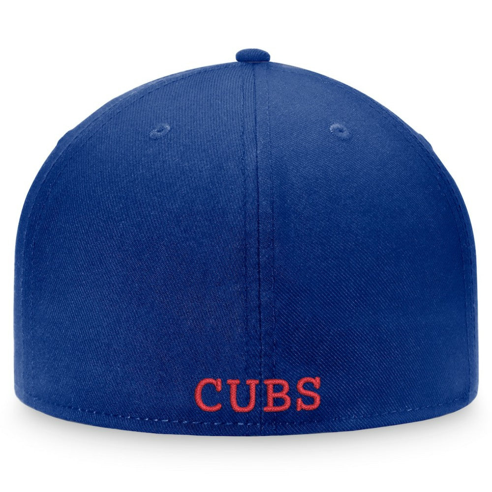 Royal Chicago Cubs Fanatics Heritage Patch Fitted Hat
