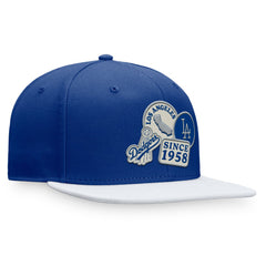 Royal/White Los Angeles Dodgers Fanatics Heritage Patch Fitted Hat