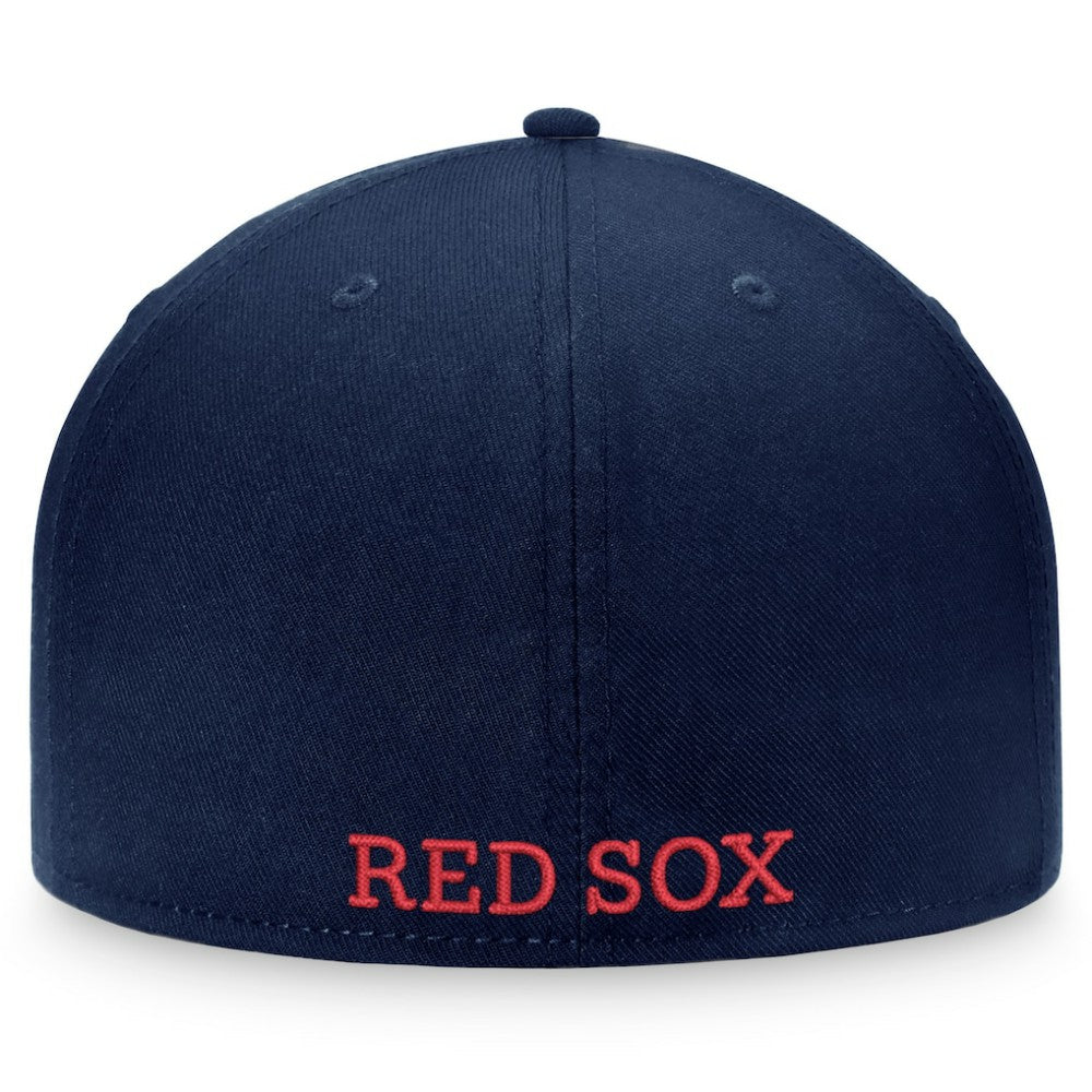 Navy Boston Red Sox Fanatics Heritage Patch Fitted Hat