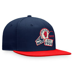 Navy Chicago White Sox Fanatics Heritage Patch Fitted Hat