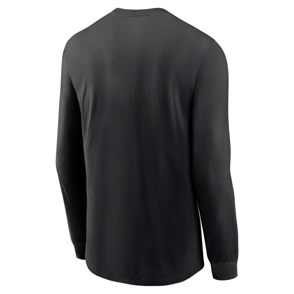 Black San Francisco Giants Nike Over Arch Performance Long Sleeve T-Shirt