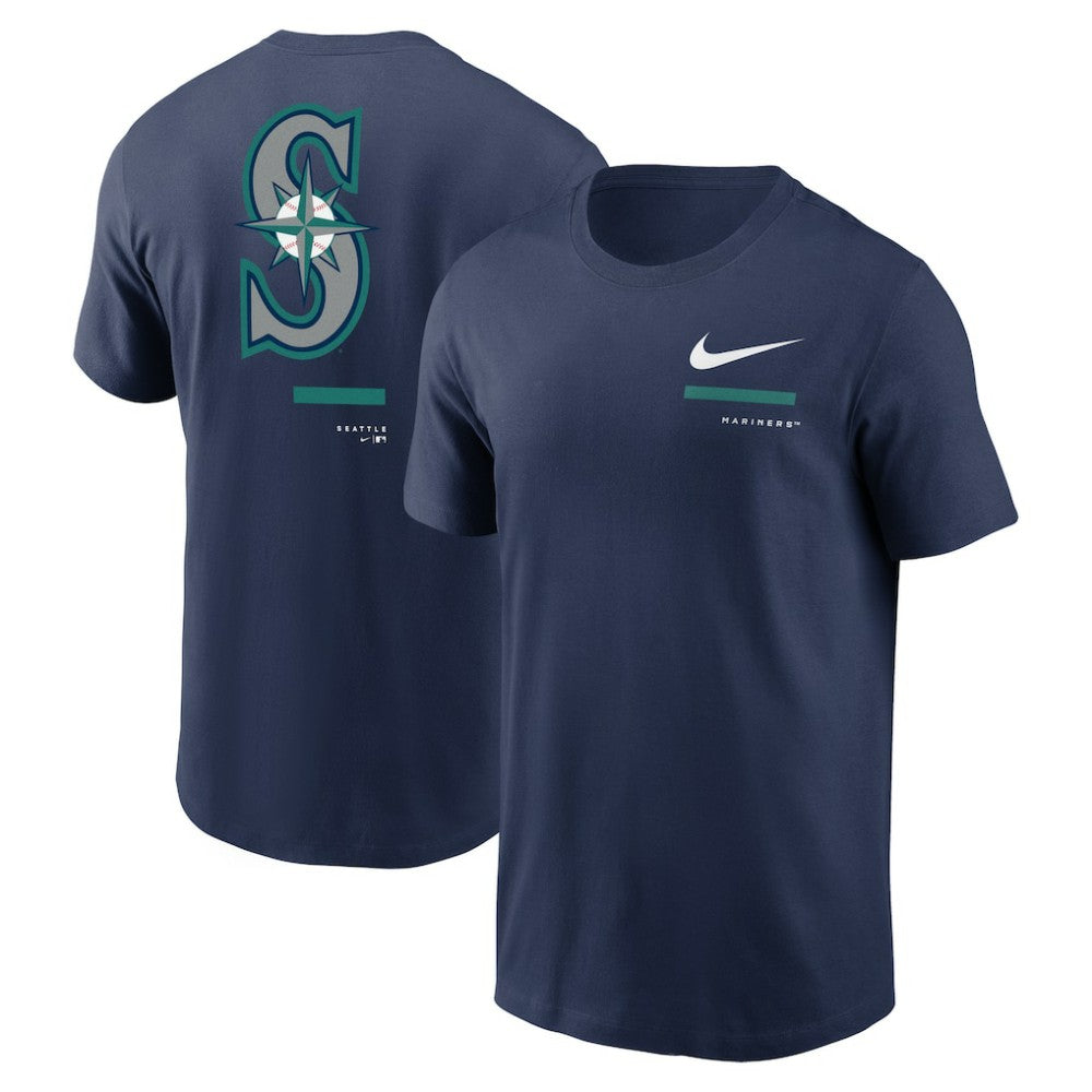 Navy Seattle Mariners Nike Over the Shoulder T-Shirt