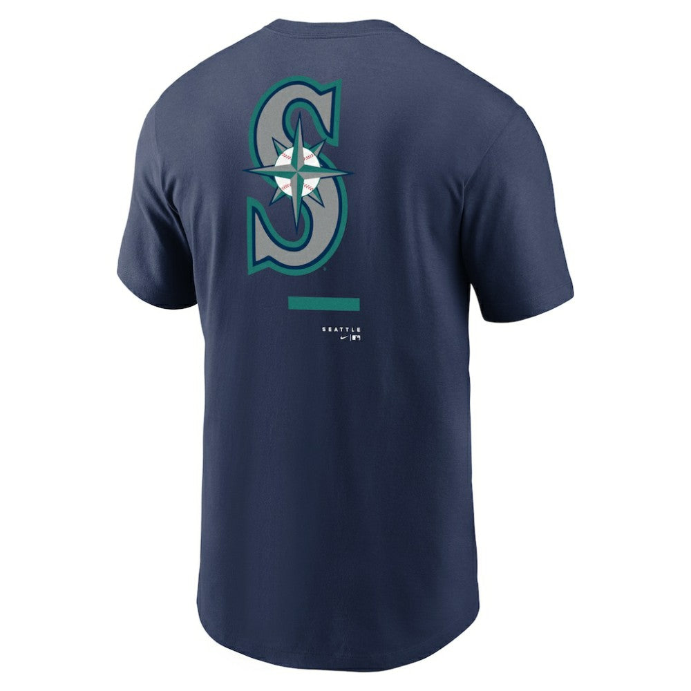 Navy Seattle Mariners Nike Over the Shoulder T-Shirt