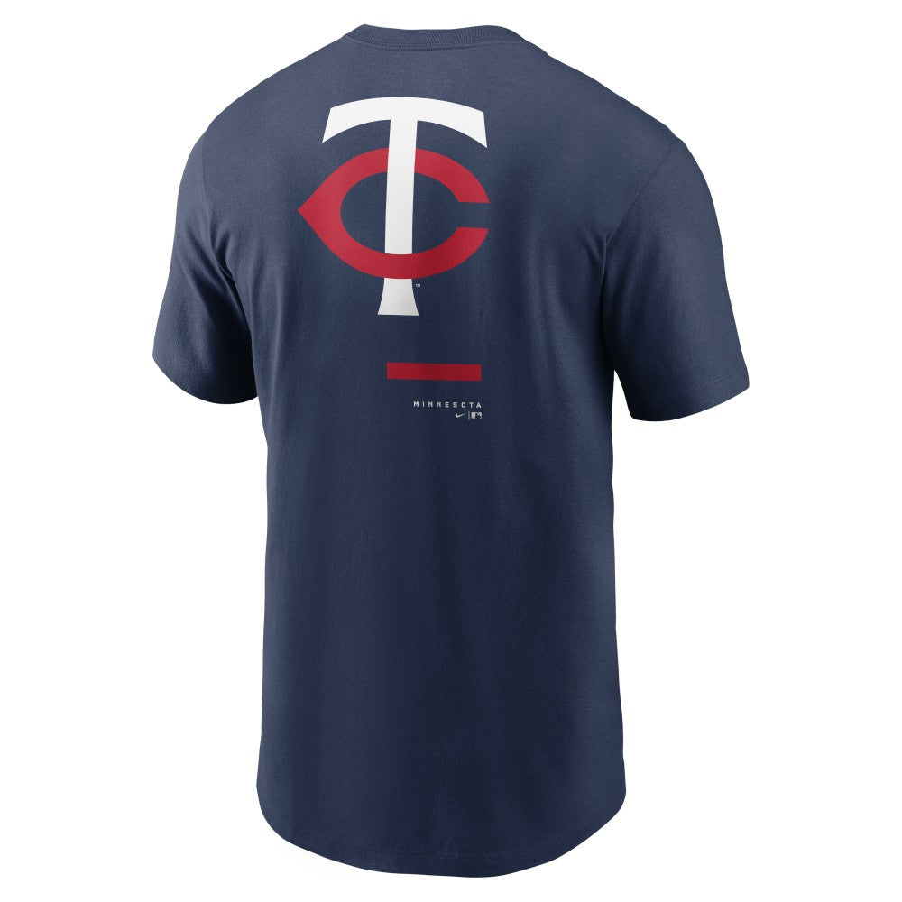 Navy Minnesota Twins Nike Over the Shoulder T-Shirt