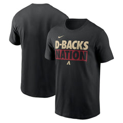 Black Arizona Diamondbacks Nike Rally Rule T-Shirt