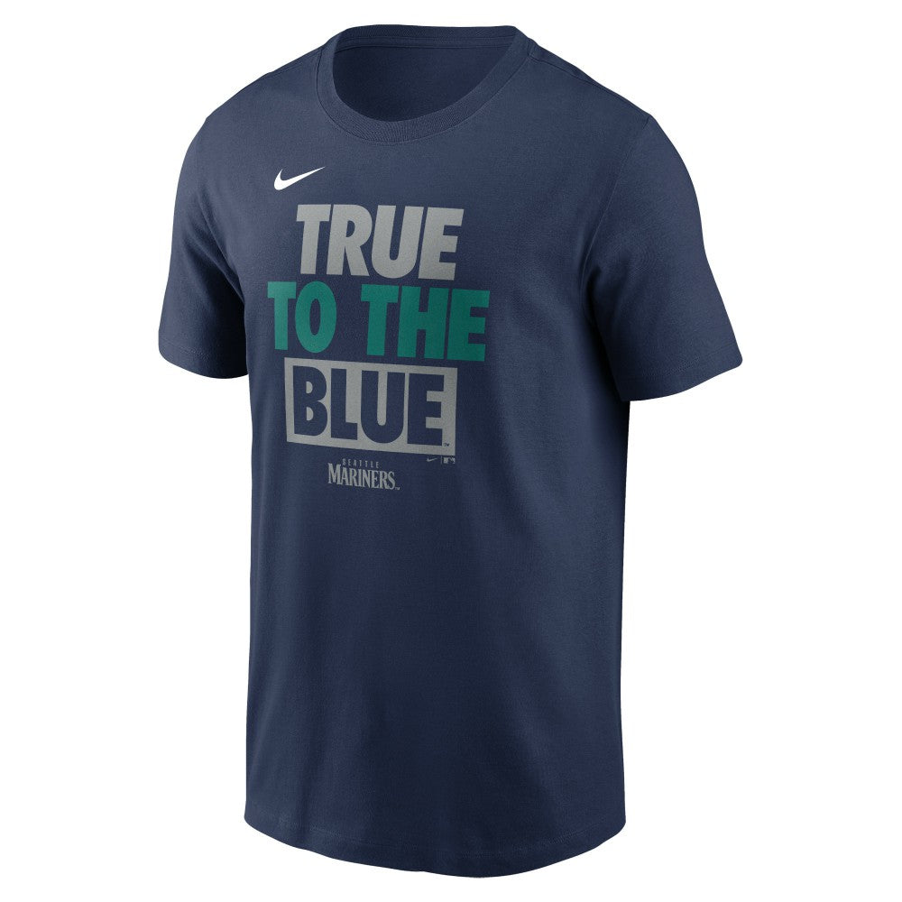 Navy Seattle Mariners Nike Rally Rule T-Shirt