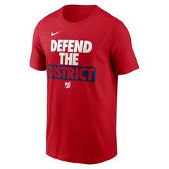 Red Washington Nationals Nike Rally Rule T-Shirt