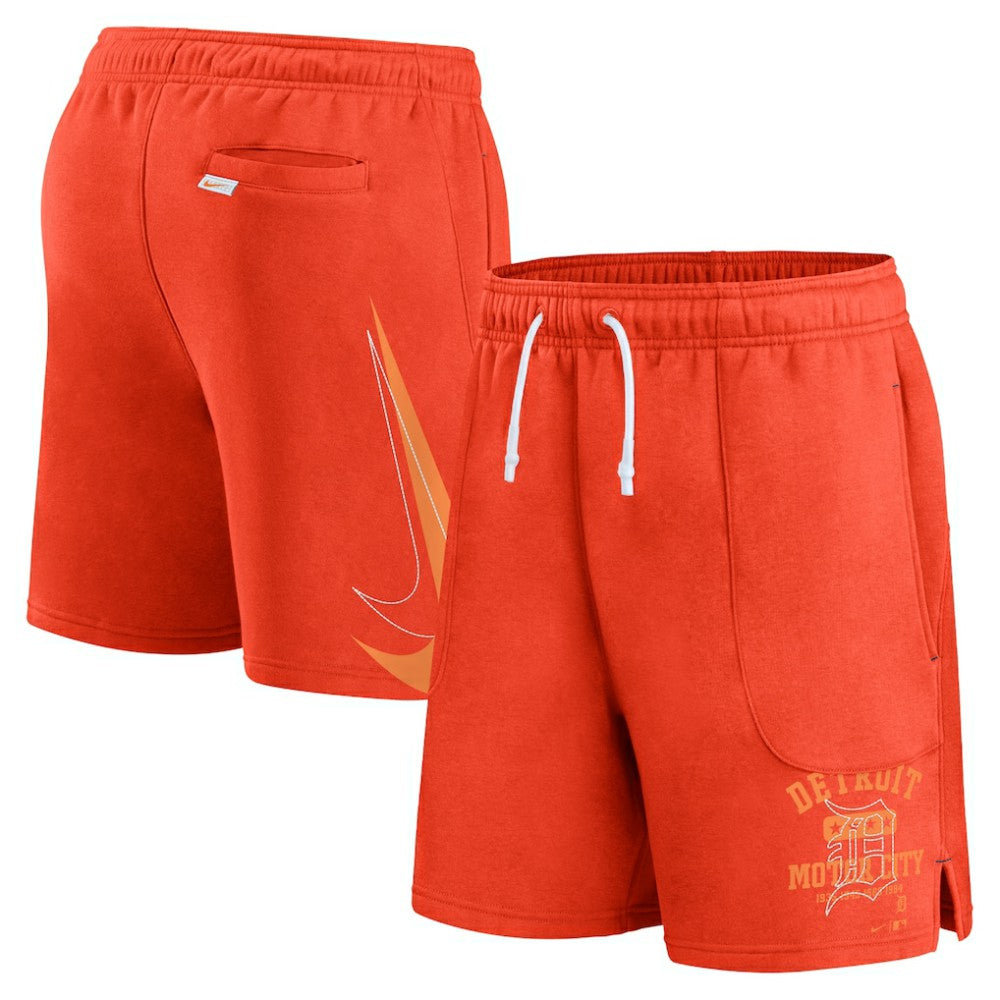 Orange Detroit Tigers Nike Statement Ball Game Shorts