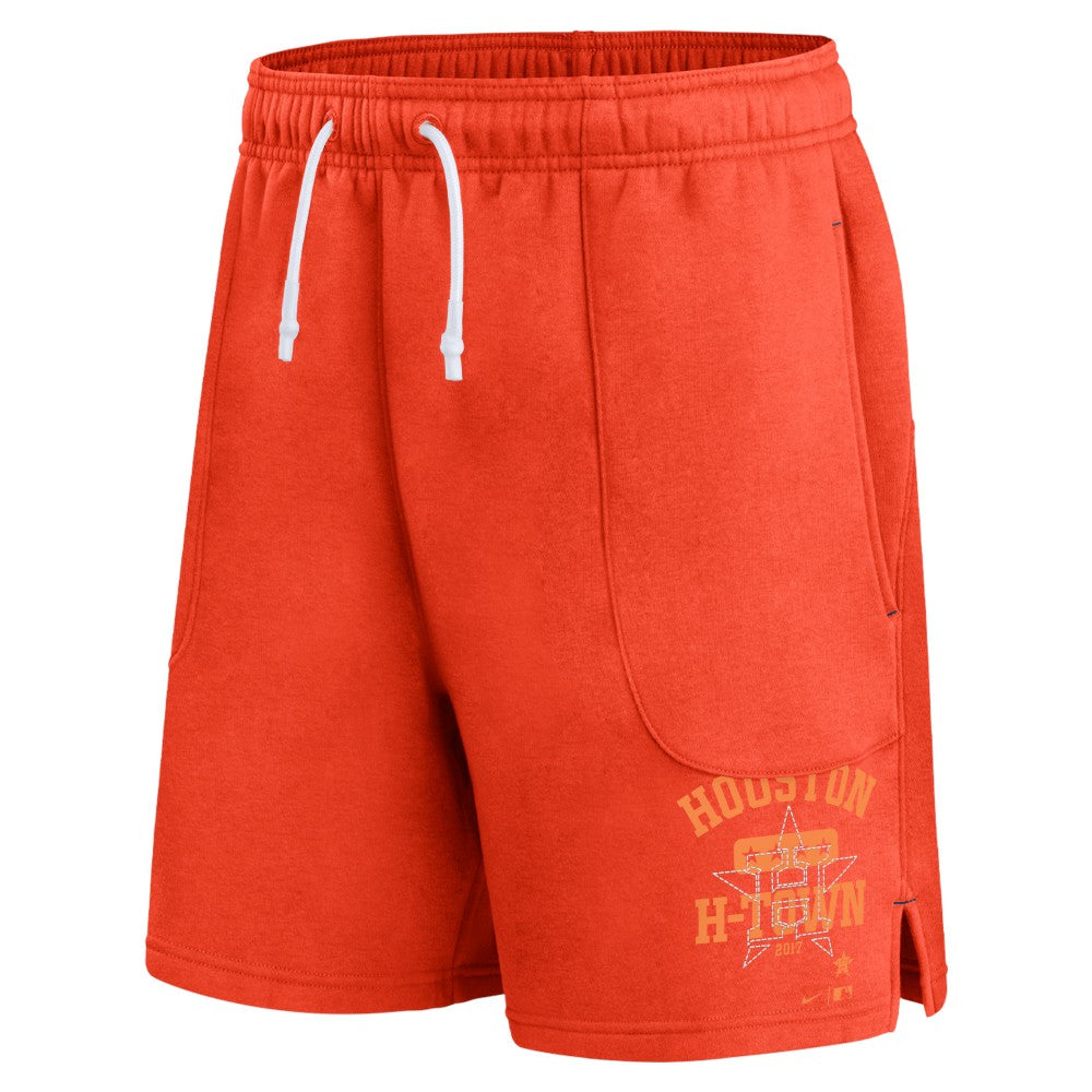 Orange Houston Astros Nike Statement Ball Game Shorts