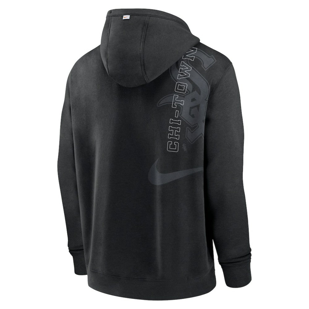 Black Chicago White Sox Nike Statement Ball Game Pullover Hoodie