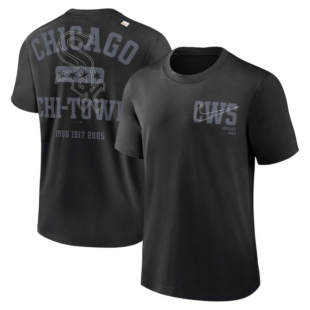 Black Chicago White Sox Nike Statement Game Over T-Shirt