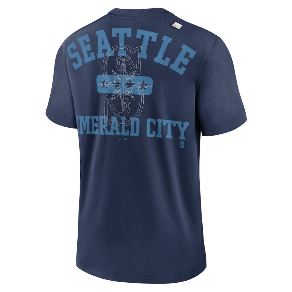 Navy Seattle Mariners Nike Statement Game Over T-Shirt