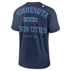 Navy Minnesota Twins Nike Statement Game Over T-Shirt