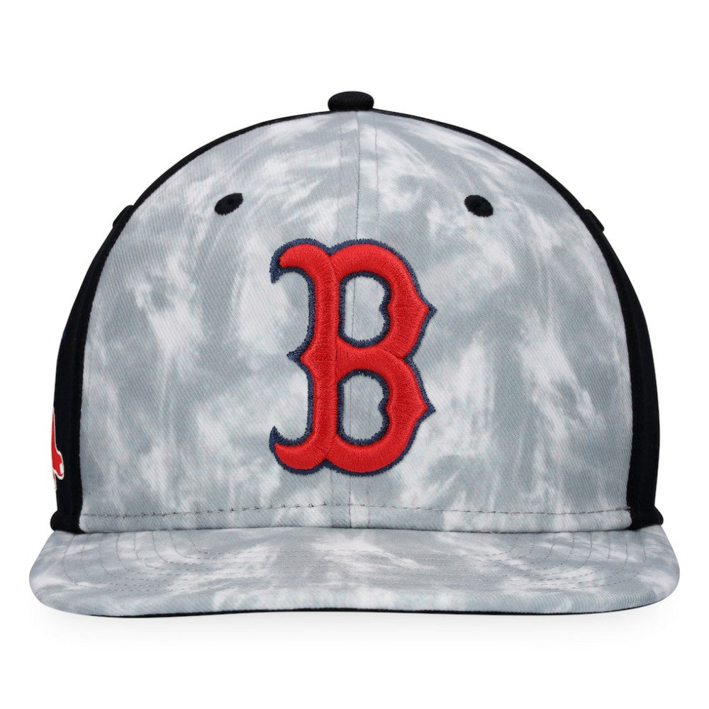 Gray Boston Red Sox Majestic Smoke Dye Snapback Hat