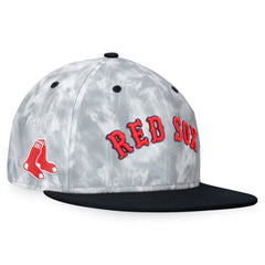 Black/White Boston Red Sox Fanatics Smoke Dye Fitted Hat