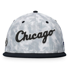 Black/White Chicago White Sox Fanatics Smoke Dye Fitted Hat