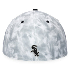 Black/White Chicago White Sox Fanatics Smoke Dye Fitted Hat