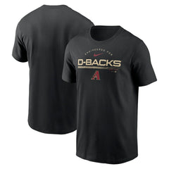 Black Arizona Diamondbacks Nike Team Engineered Performance T-Shirt