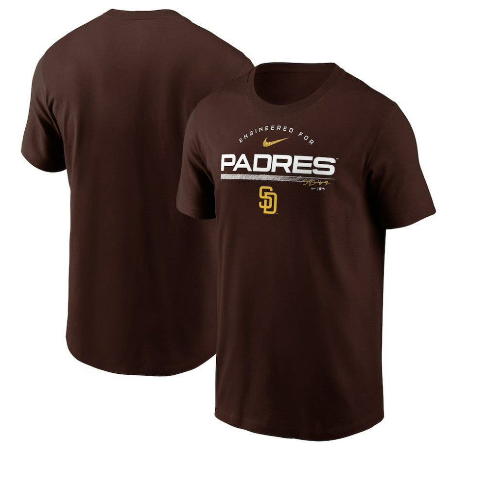 Brown San Diego Padres Nike Team Engineered Performance T-Shirt