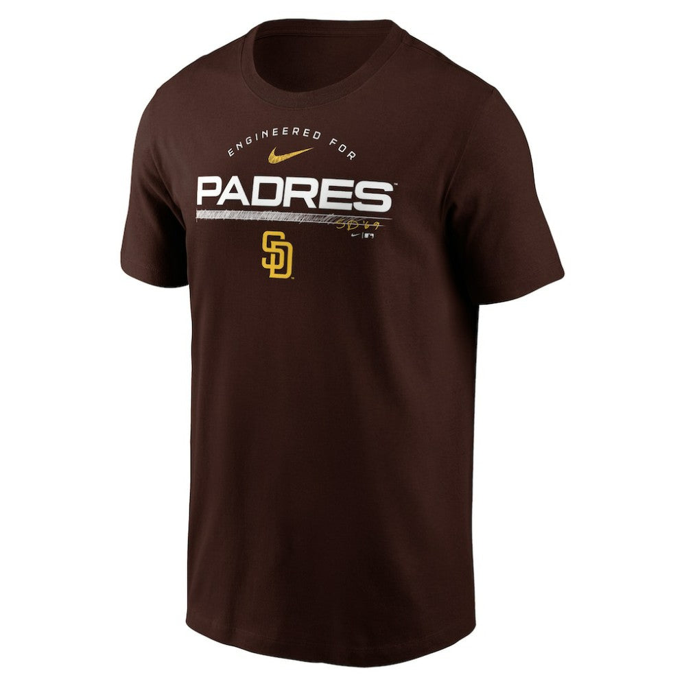 Brown San Diego Padres Nike Team Engineered Performance T-Shirt