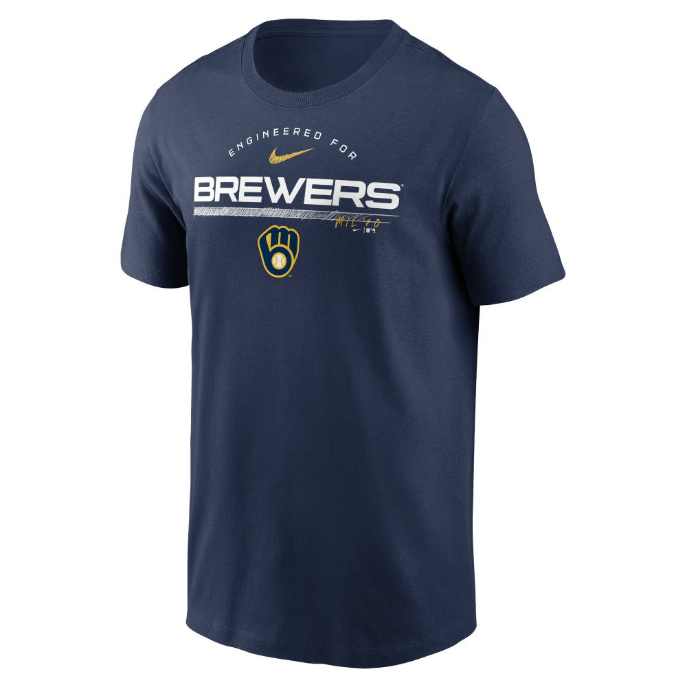 Navy Milwaukee Brewers Nike Team Engineered Performance T-Shirt