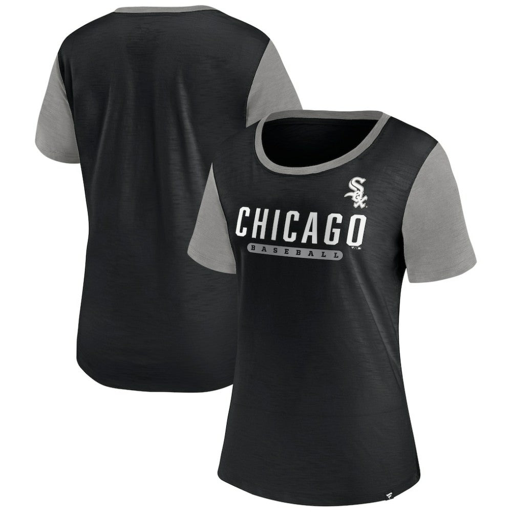 Black Chicago White Sox Fanatics Women's Mound T-Shirt