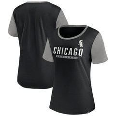 Black Chicago White Sox Fanatics Women's Mound T-Shirt