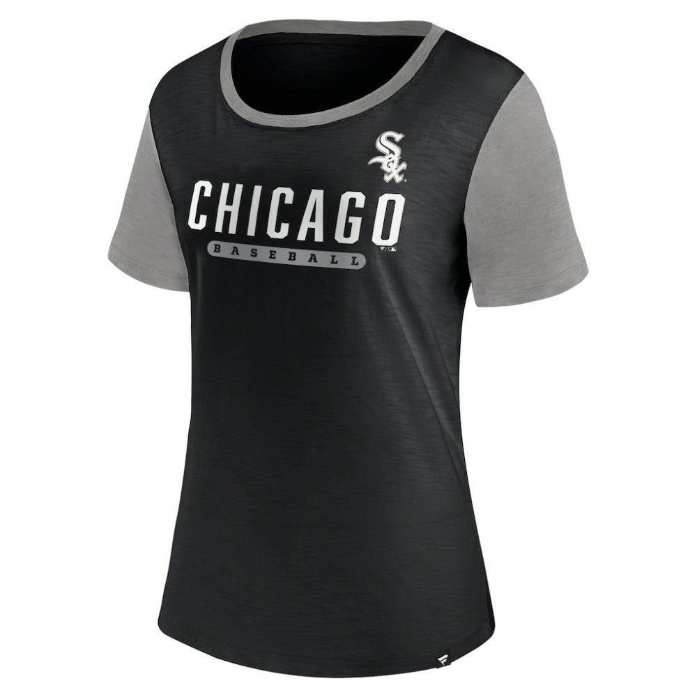 Black Chicago White Sox Fanatics Women's Mound T-Shirt