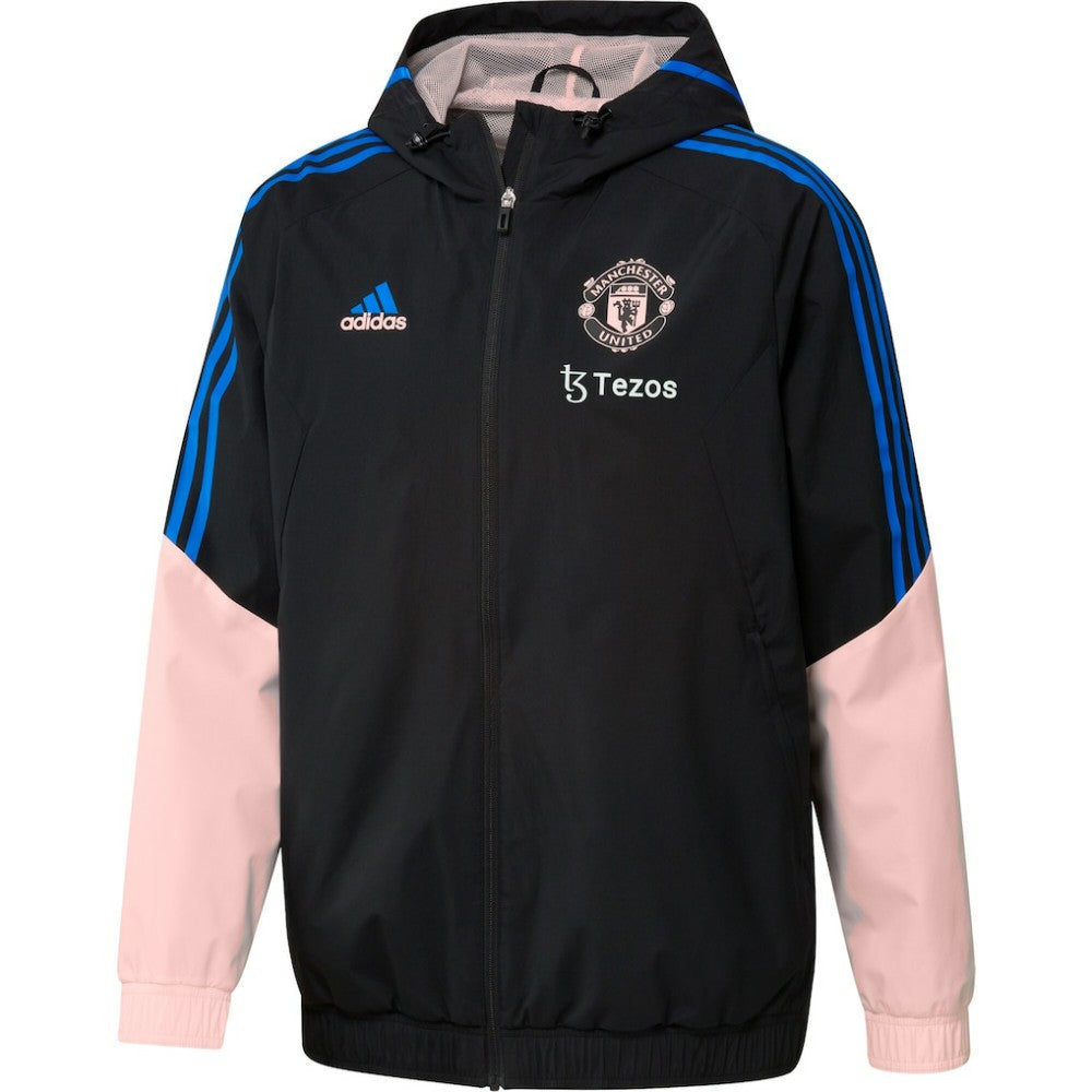 Manchester United Training All-Weather Raglan Full-Zip Hoodie Jacket