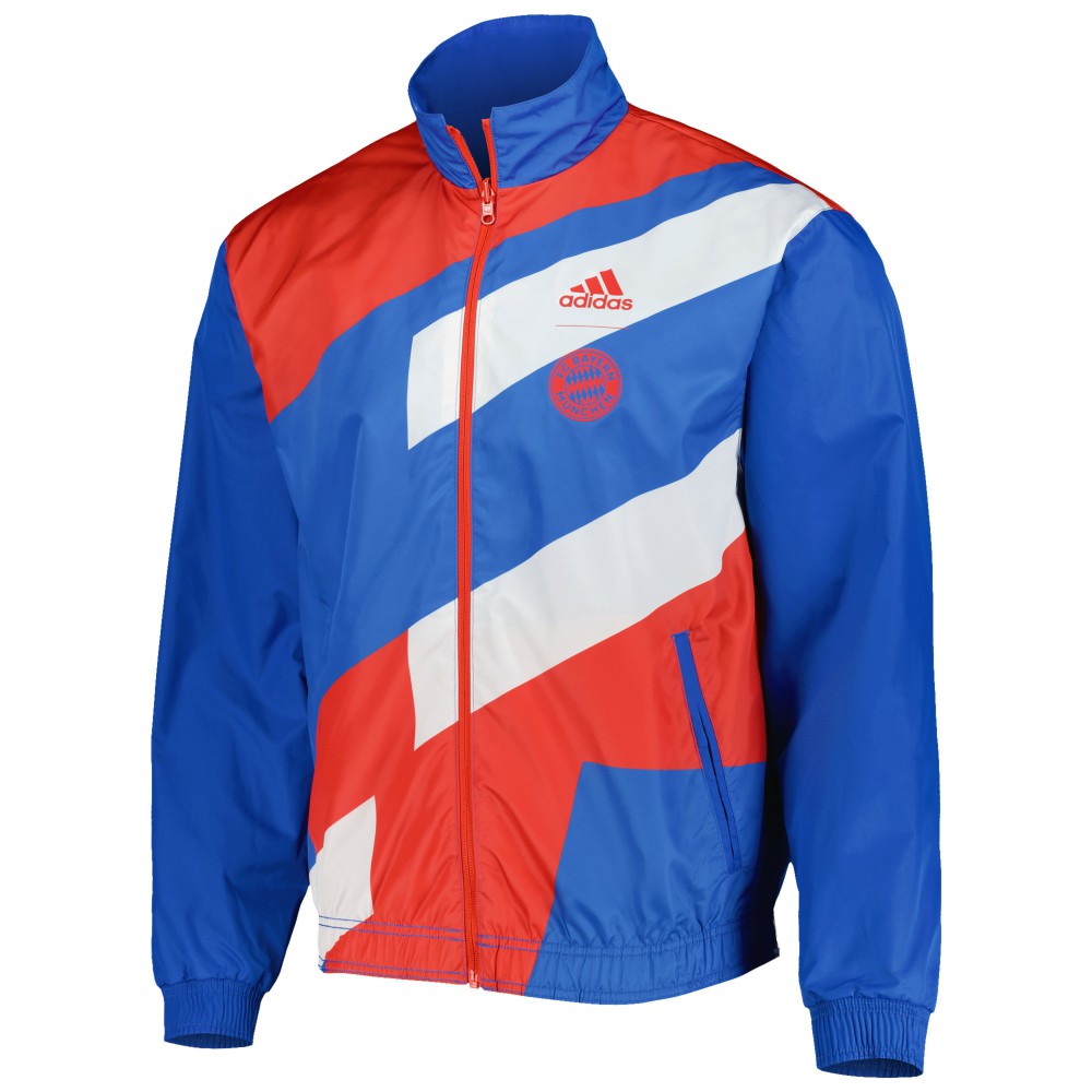 Bayern Munich 2022/23 On-Field Team Logo Anthem Reversible Full-Zip Jacket