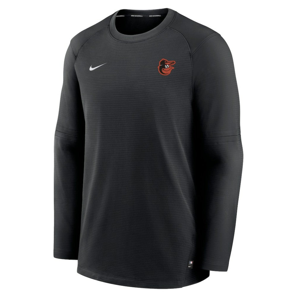 Black Baltimore Orioles Nike Authentic Collection Logo Performance Long Sleeve T-Shirt