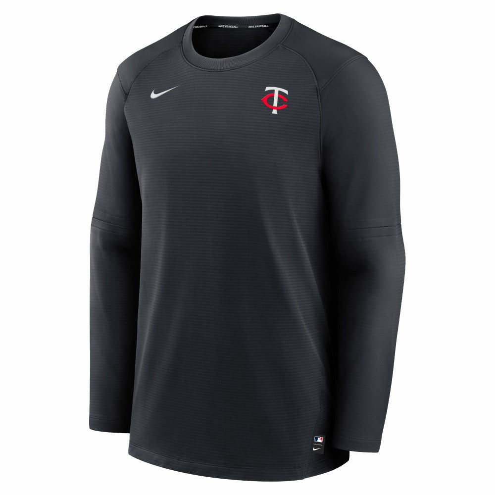 Navy Minnesota Twins Nike Authentic Collection Logo Performance Long Sleeve T-Shirt