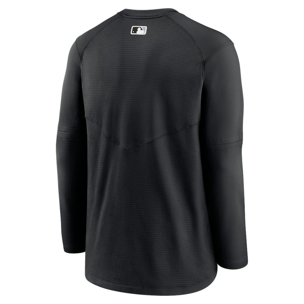 Black Chicago White Sox Nike Authentic Collection Logo Performance Long Sleeve T-Shirt