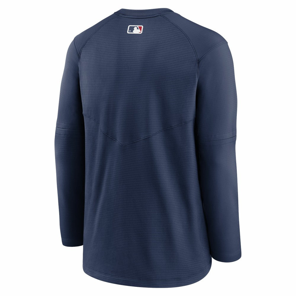 Navy Chicago White Sox Nike Authentic Collection Logo Performance Long Sleeve T-Shirt