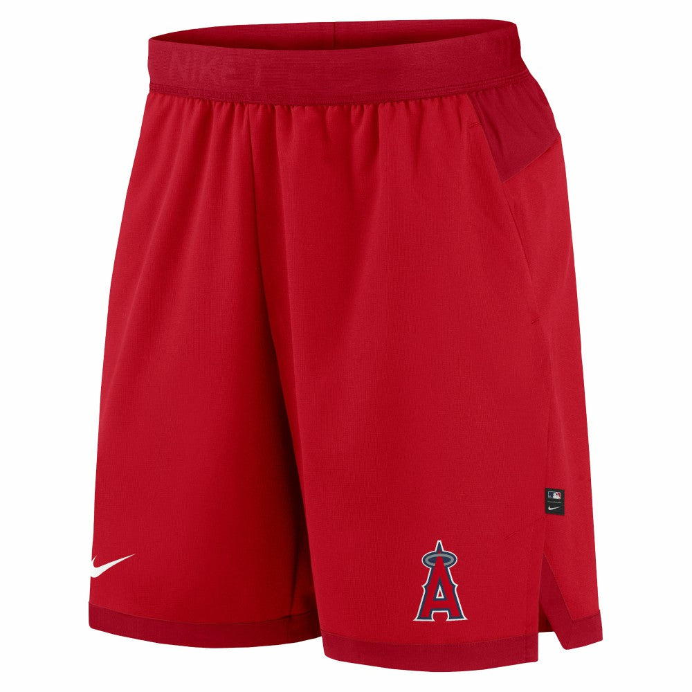 Red Los Angeles Angels Nike Authentic Collection Flex Vent Performance Shorts
