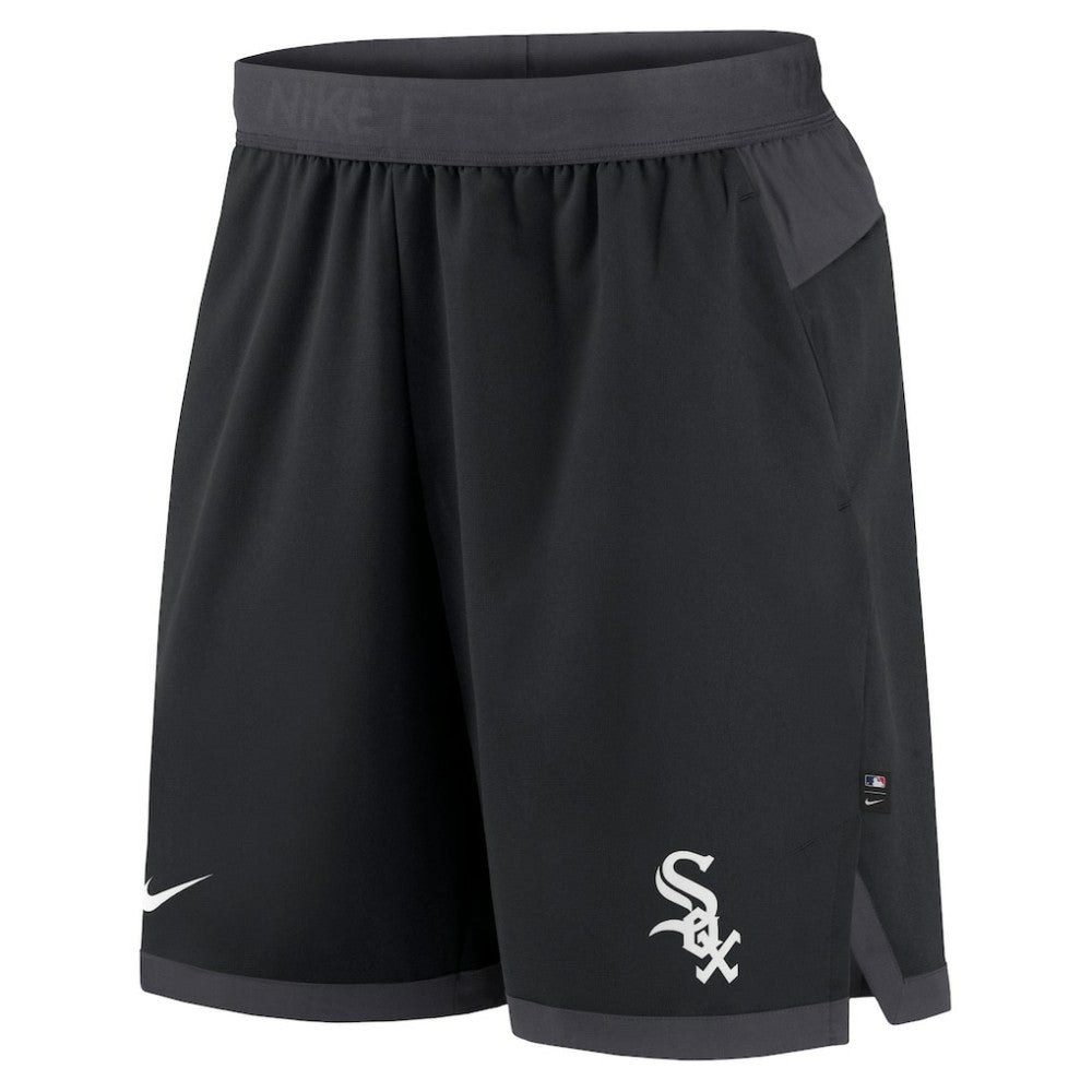 Black Chicago White Sox Nike Authentic Collection Flex Vent Performance Shorts