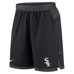 Black Chicago White Sox Nike Authentic Collection Flex Vent Performance Shorts