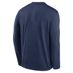 Navy Chicago White Sox Nike Authentic Collection Team Logo Legend Performance Long Sleeve T-Shirt