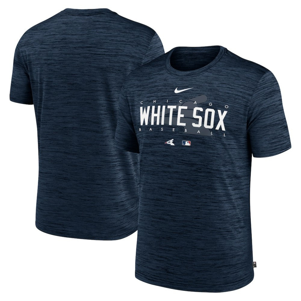 Navy Chicago White Sox Nike Authentic Collection Velocity Performance Practice T-Shirt