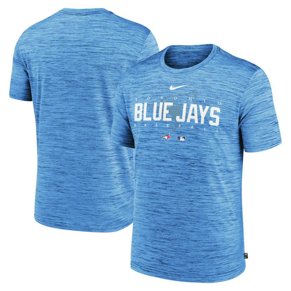 Powder Blue Toronto Blue Jays Nike Authentic Collection Velocity Performance Practice T-Shirt