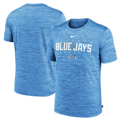 Powder Blue Toronto Blue Jays Nike Authentic Collection Velocity Performance Practice T-Shirt