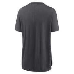 Heather Charcoal Boston Red Sox Nike Women's Authentic Collection Early Work Tri-Blend T-Shirt