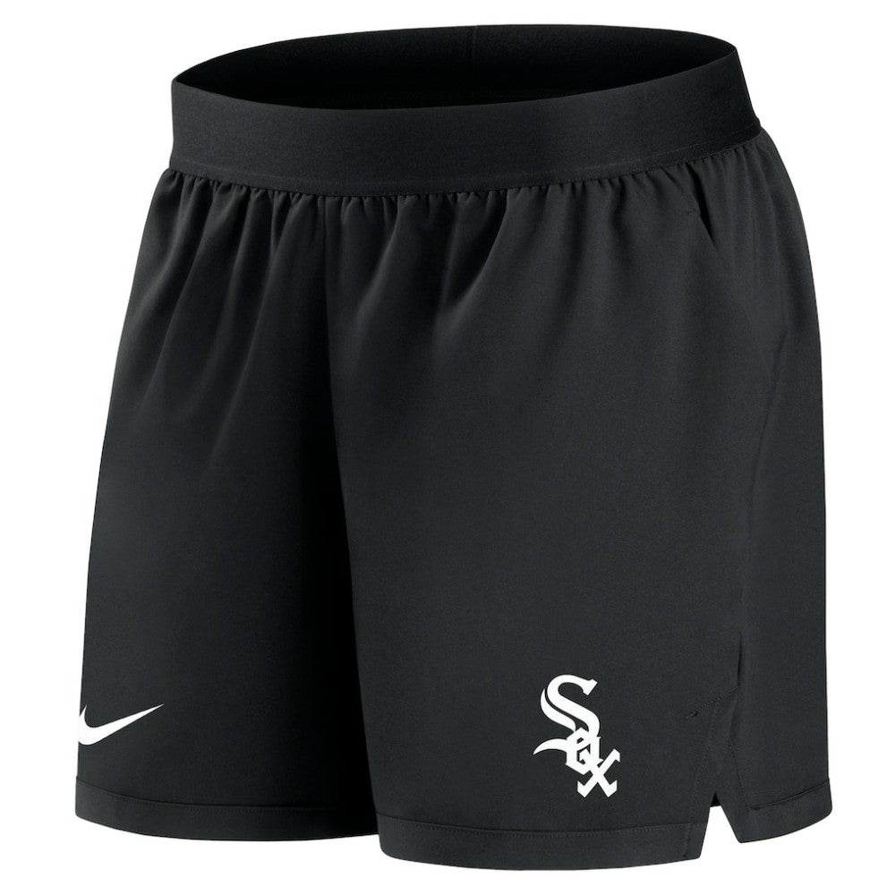 Black Chicago White Sox Nike Women's Authentic Collection Team Performance Shorts