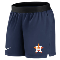 Navy Houston Astros Nike Women's Authentic Collection Team Performance Shorts