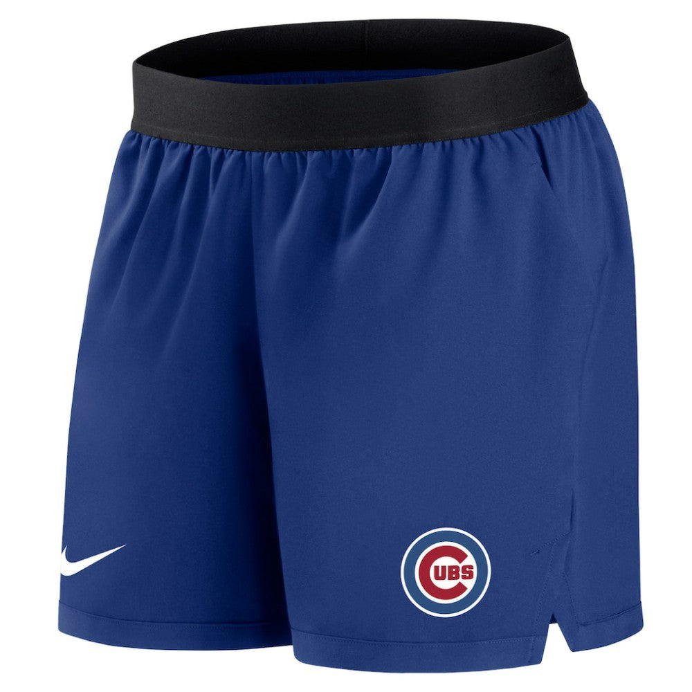 Royal Chicago Cubs Nike Women's Authentic Collection Team Performance Shorts