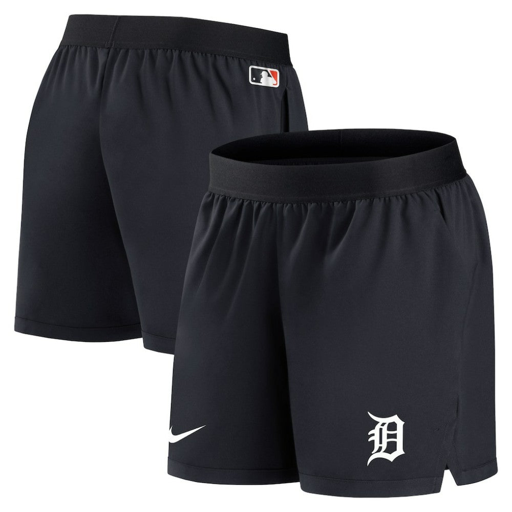 Navy Detroit Tigers Nike Women's Authentic Collection Team Performance Shorts