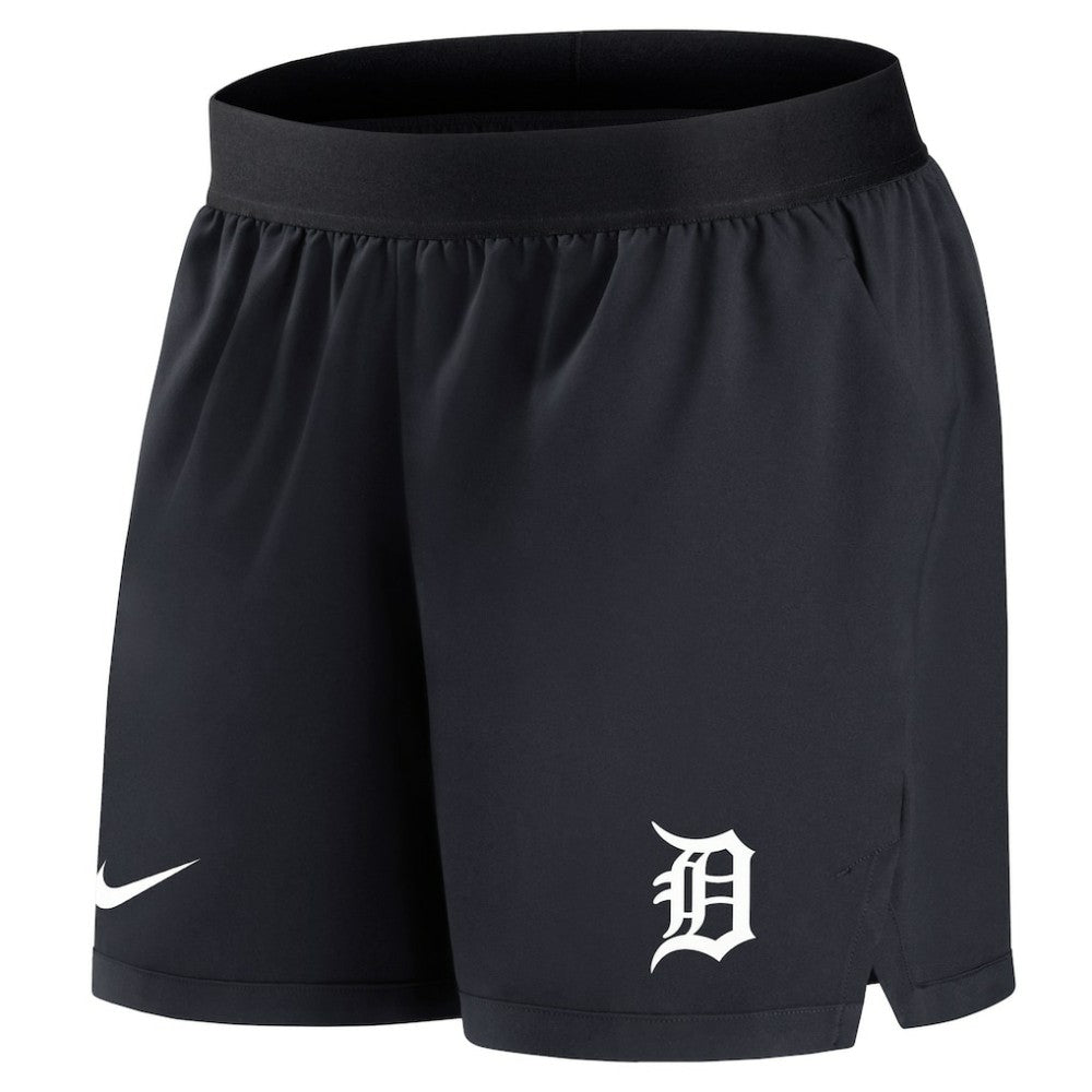 Navy Detroit Tigers Nike Women's Authentic Collection Team Performance Shorts