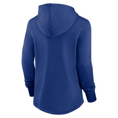 Royal Chicago Cubs Nike Women's Authentic Collection Pregame Performance Pullover Hoodie