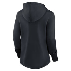 Navy Cleveland Guardians Nike Women's Authentic Collection Pregame Performance Pullover Hoodie