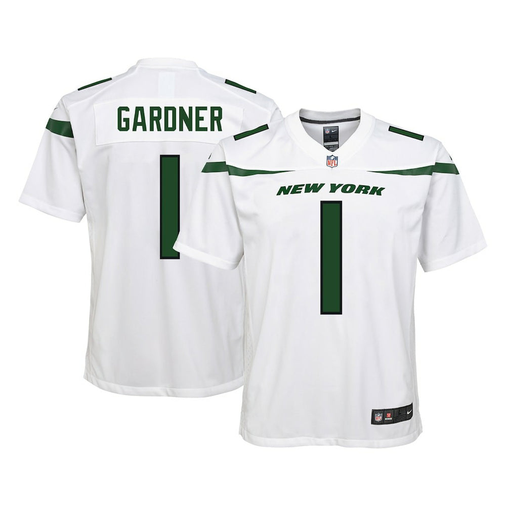 Ahmad Sauce Gardner  Youth Game Jersey - New York Jets Jerseys